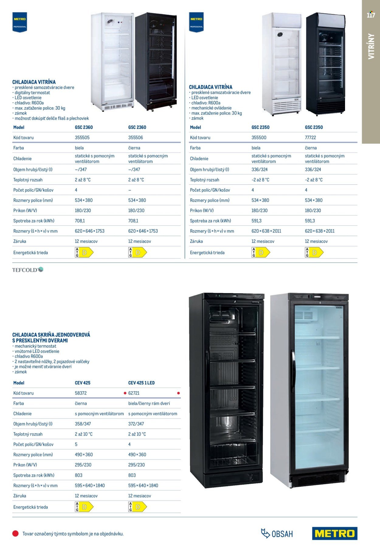 METRO leták - Gastro vybavenie a zariadenie (2025-02-01 - 2026-01-31) | 117