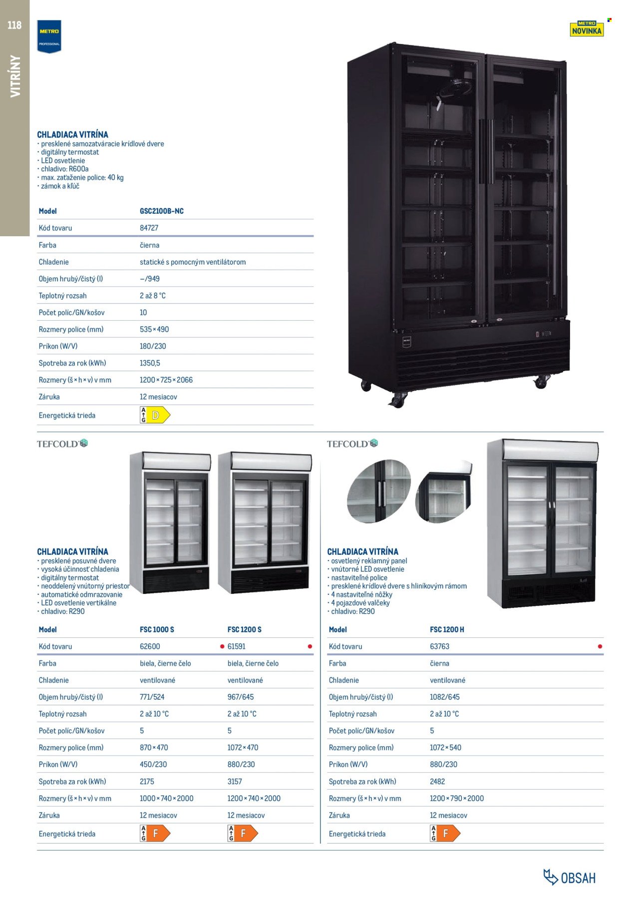 METRO leták - Gastro vybavenie a zariadenie (2025-02-01 - 2026-01-31) | 118