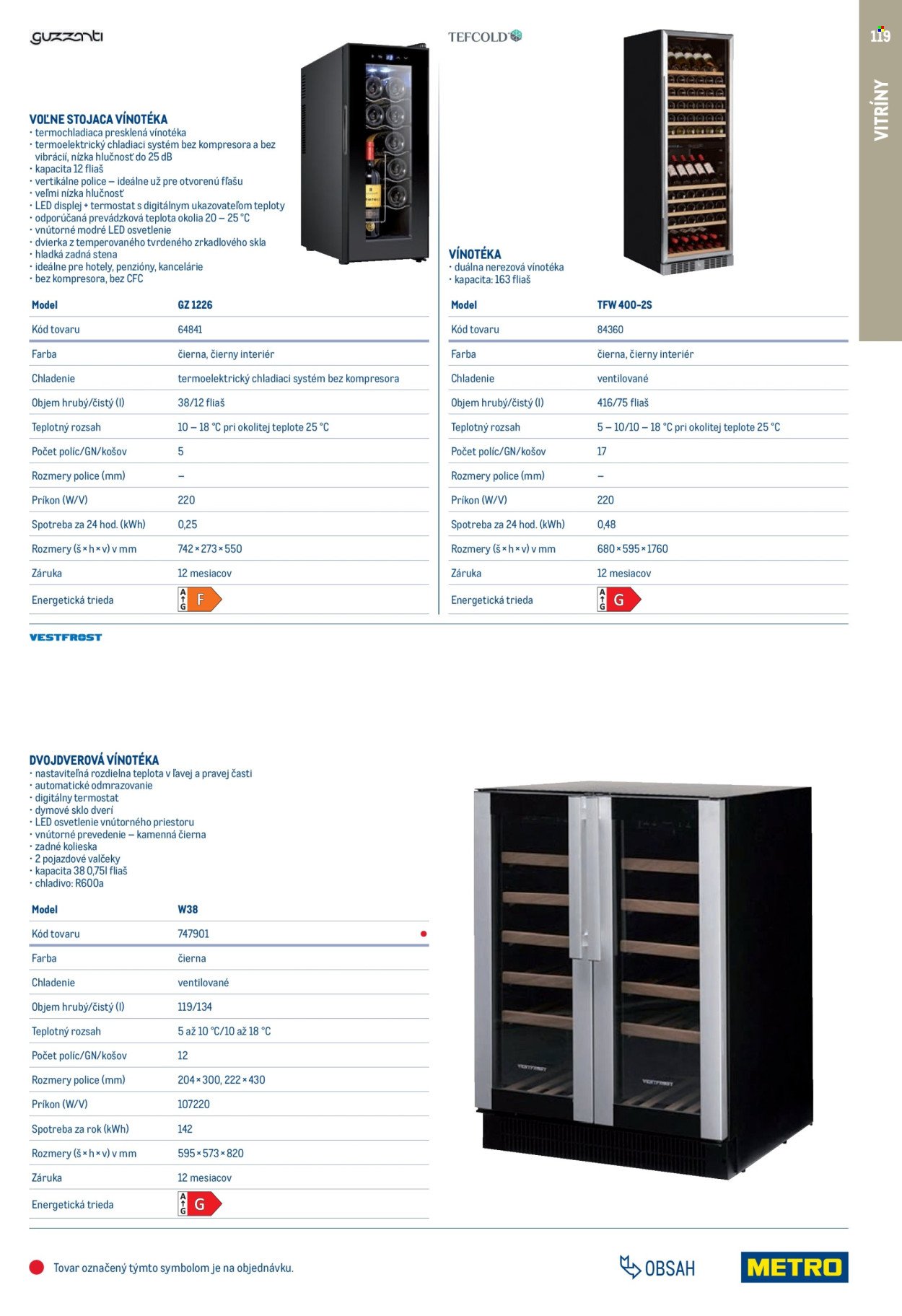 METRO leták - Gastro vybavenie a zariadenie (2025-02-01 - 2026-01-31) | 119