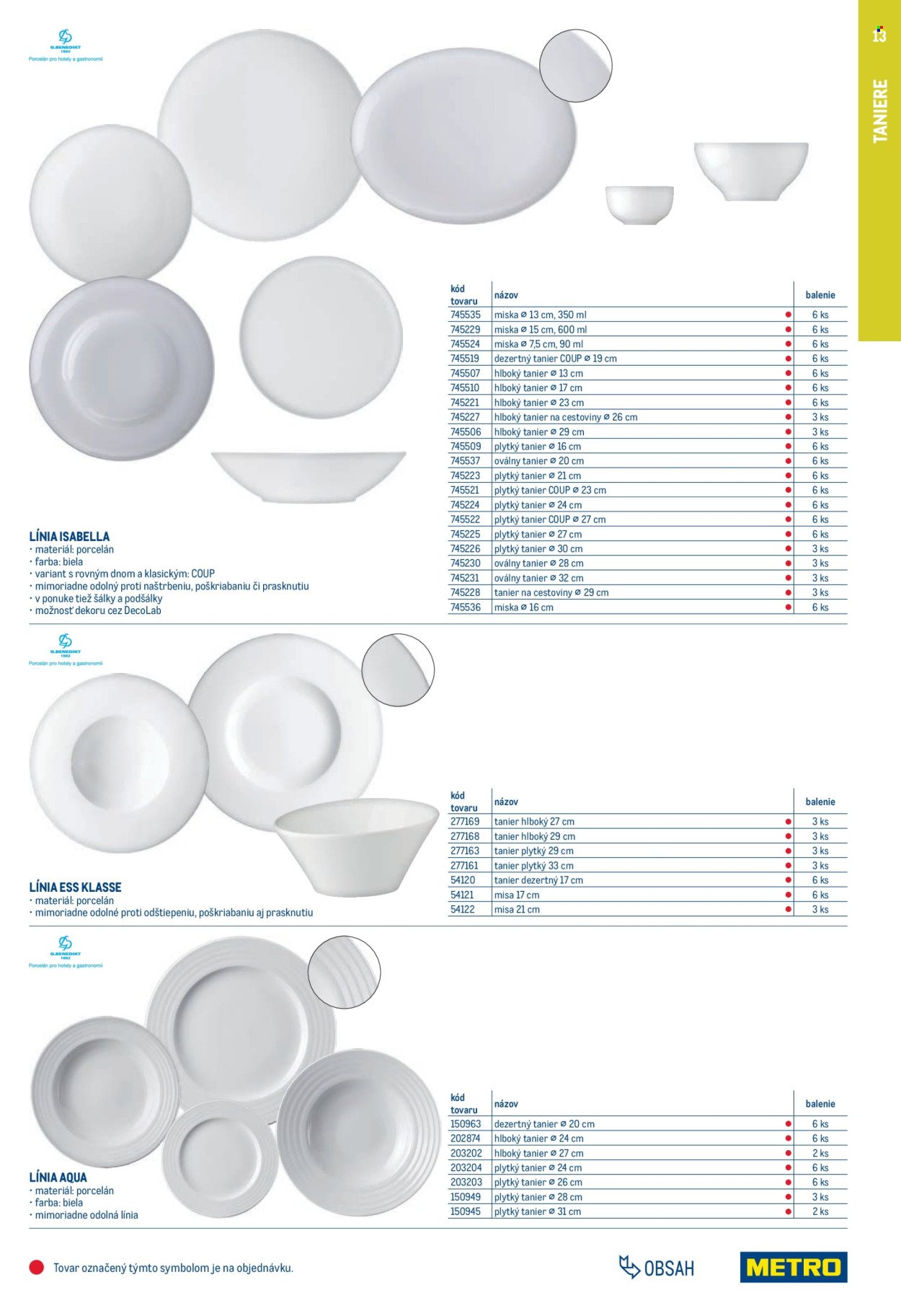 METRO leták - Gastro vybavenie a zariadenie (2025-02-01 - 2026-01-31) | 13