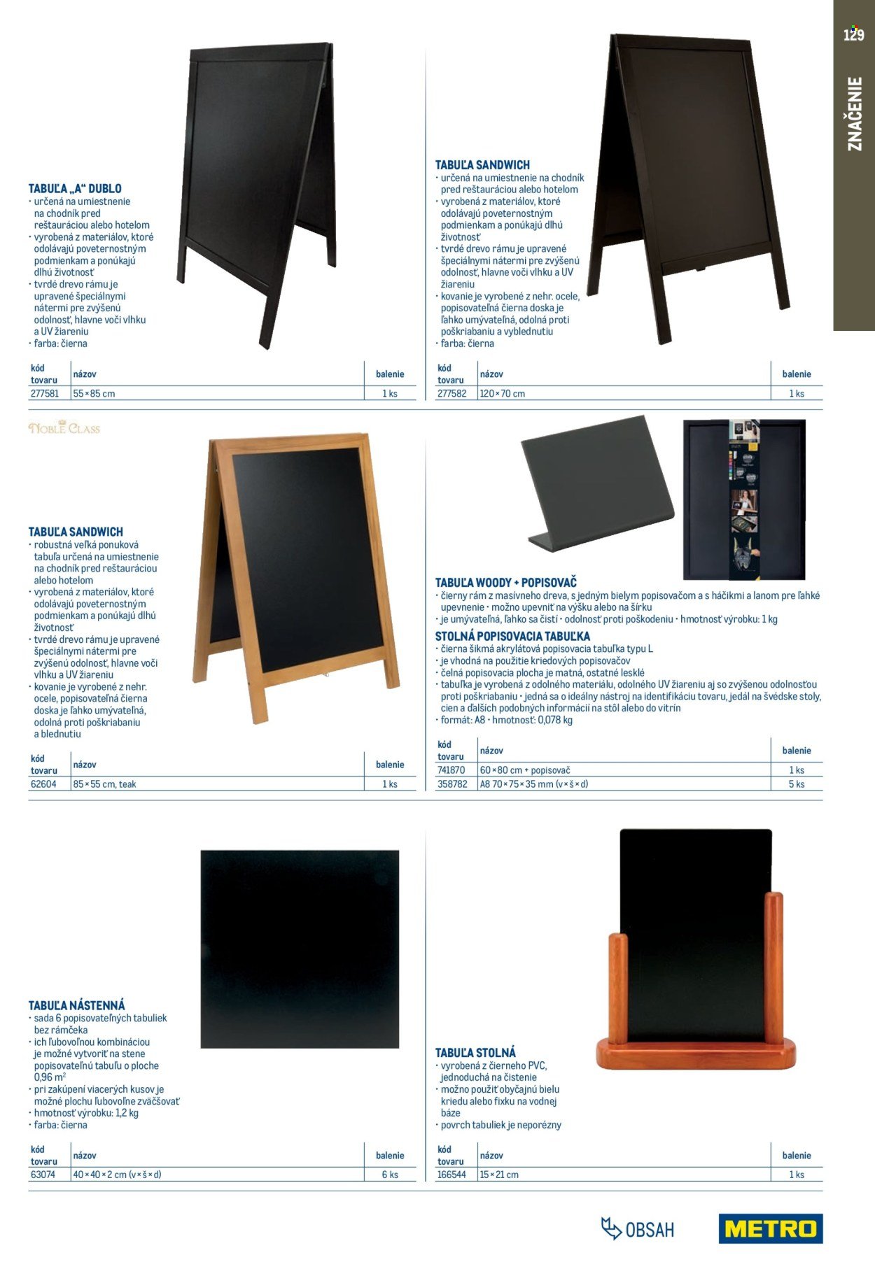 METRO leták - Gastro vybavenie a zariadenie (2025-02-01 - 2026-01-31) | 129