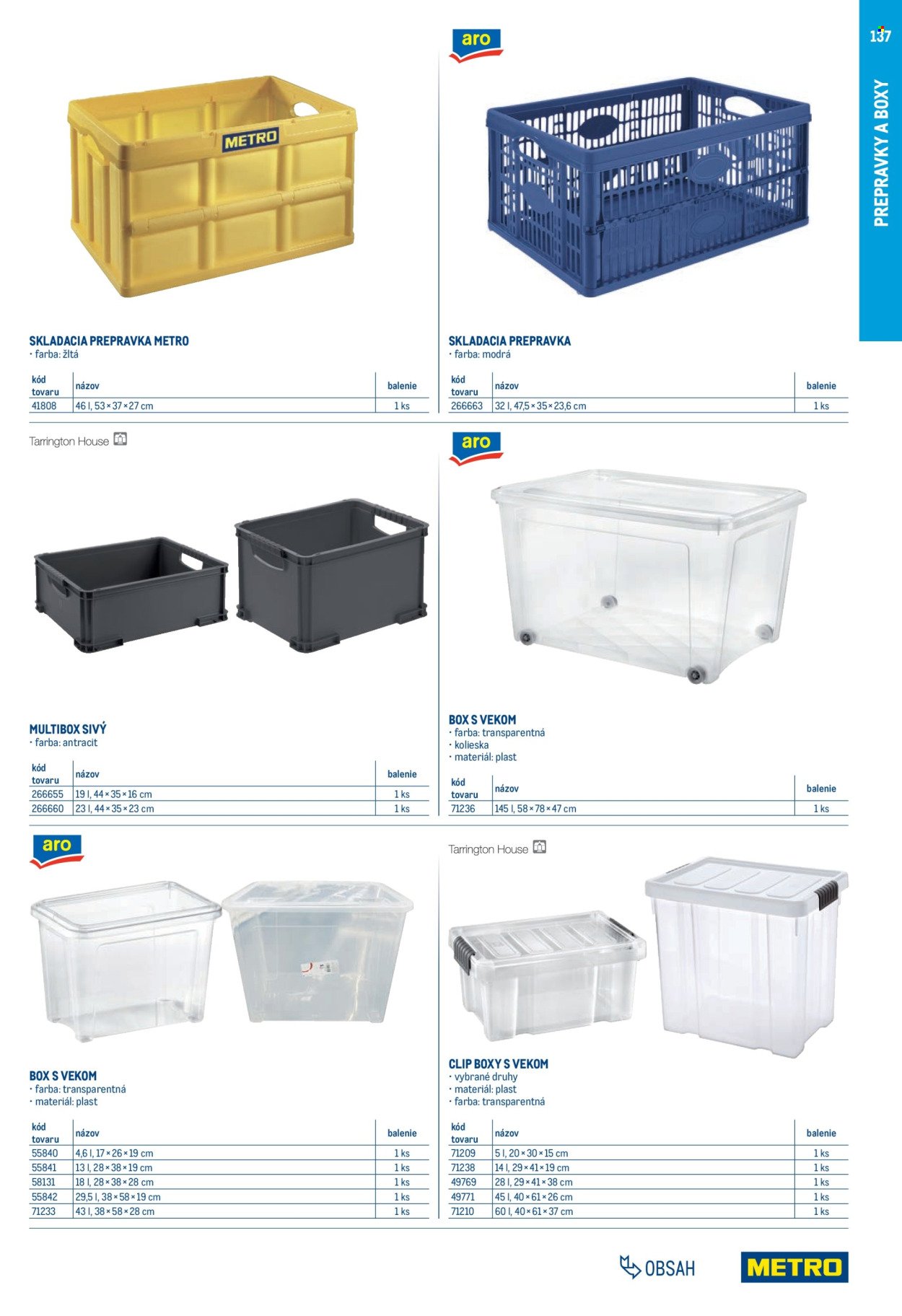 METRO leták - Gastro vybavenie a zariadenie (2025-02-01 - 2026-01-31) | 137