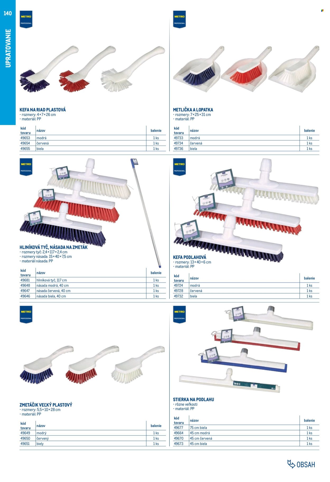 METRO leták - Gastro vybavenie a zariadenie (2025-02-01 - 2026-01-31) | 140