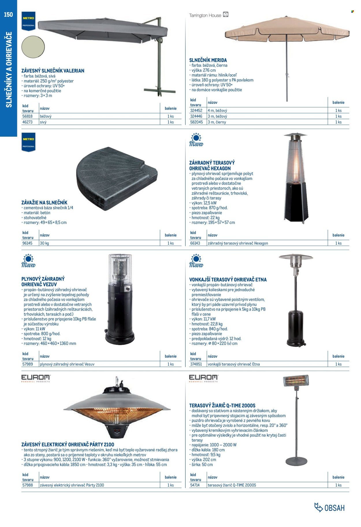 METRO leták - Gastro vybavenie a zariadenie (2025-02-01 - 2026-01-31) | 150