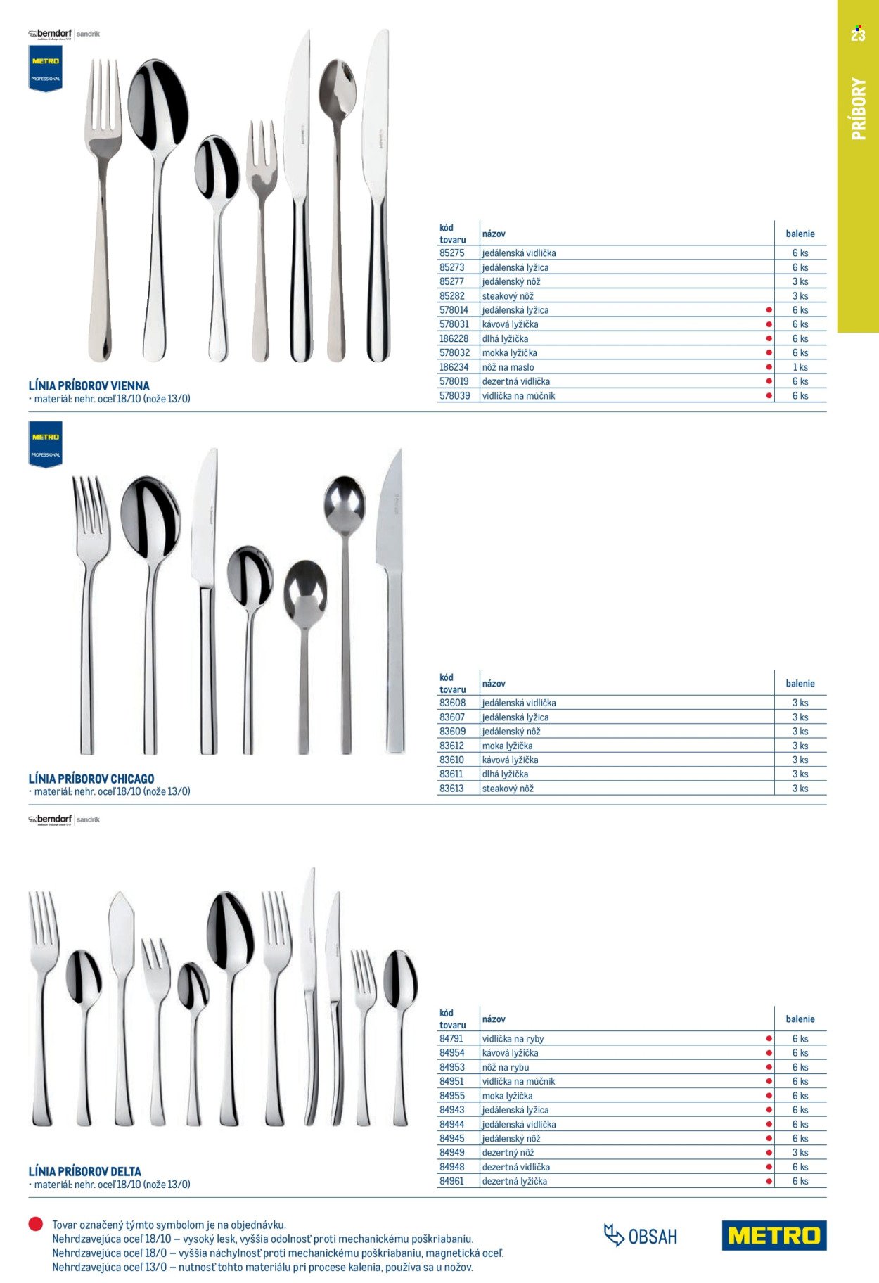 METRO leták - Gastro vybavenie a zariadenie (2025-02-01 - 2026-01-31) | 23
