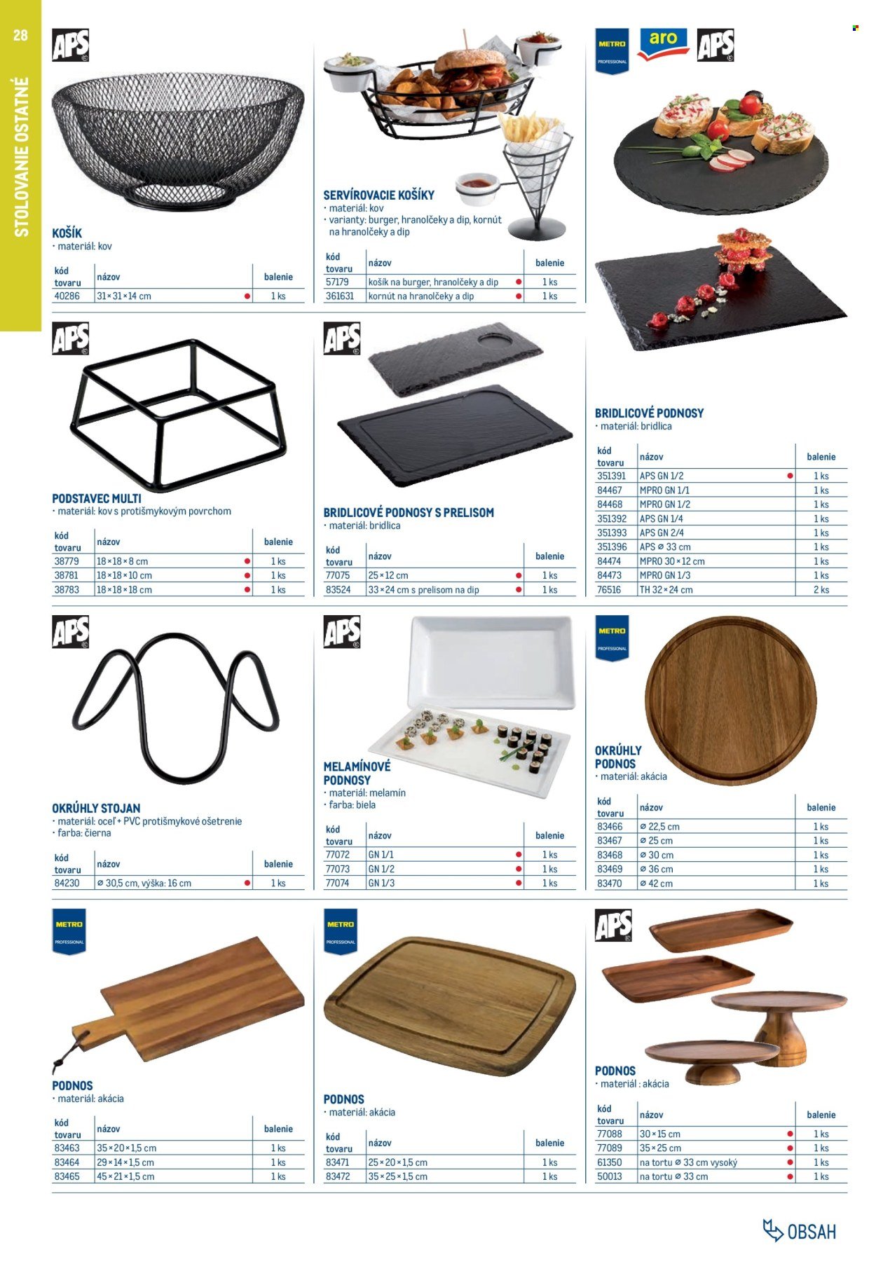 METRO leták - Gastro vybavenie a zariadenie (2025-02-01 - 2026-01-31) | 28