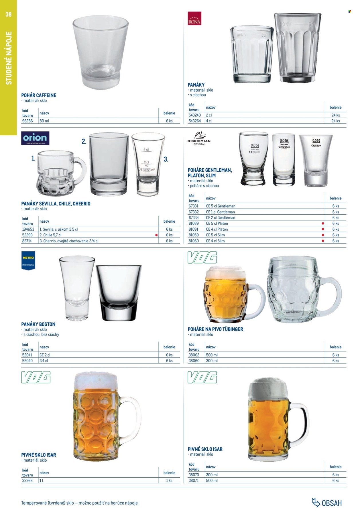 METRO leták - Gastro vybavenie a zariadenie (2025-02-01 - 2026-01-31) | 38