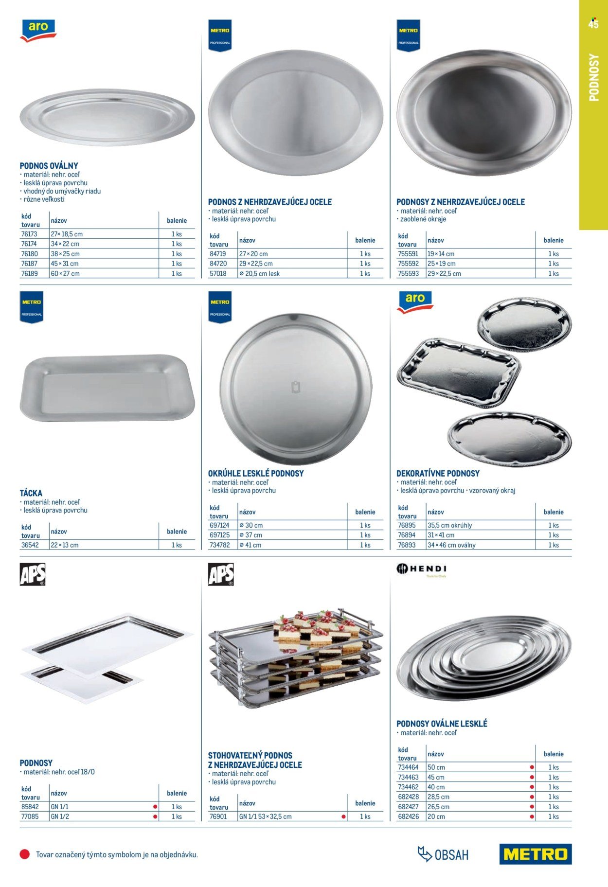 METRO leták - Gastro vybavenie a zariadenie (2025-02-01 - 2026-01-31) | 45