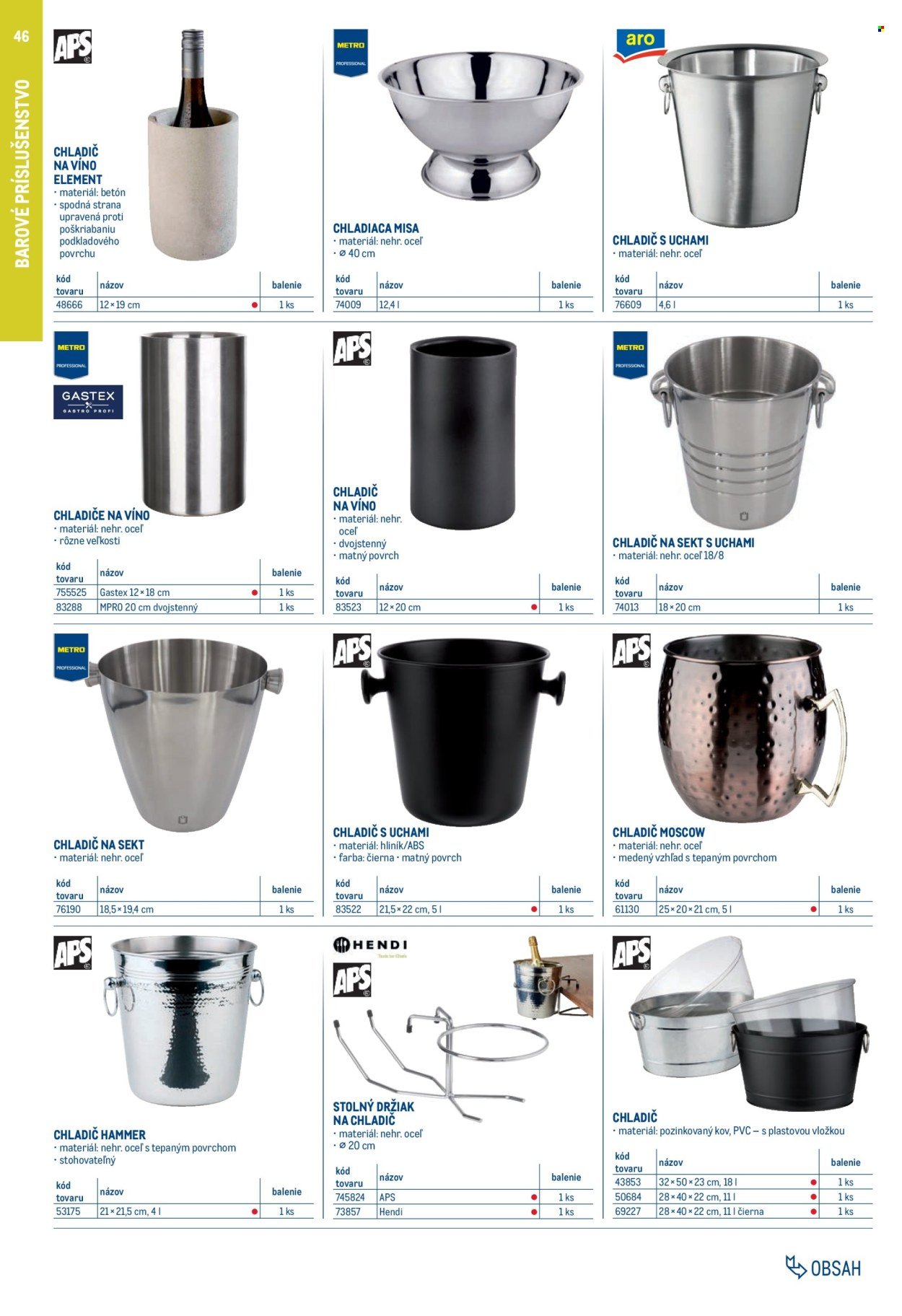 METRO leták - Gastro vybavenie a zariadenie (2025-02-01 - 2026-01-31) | 46