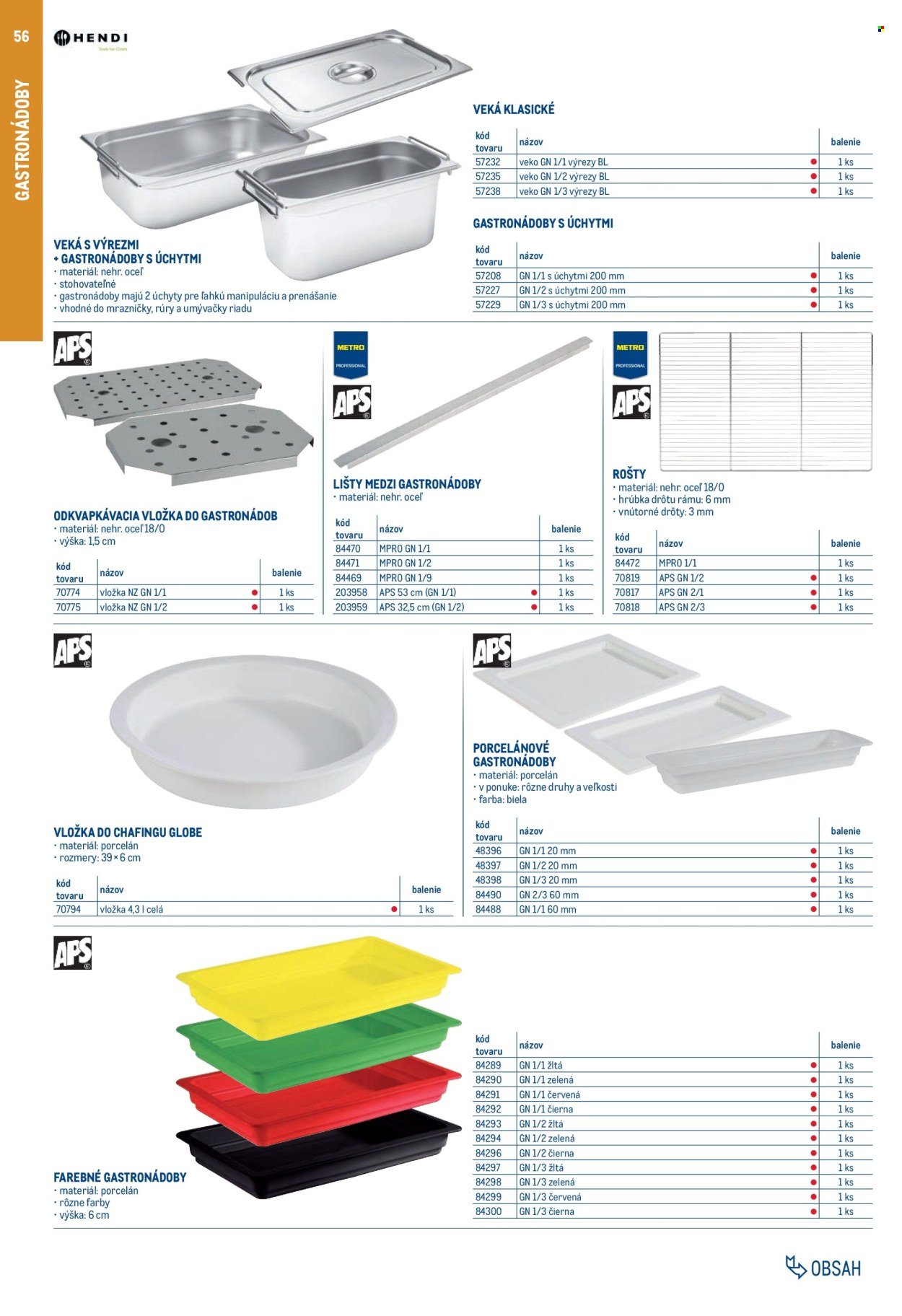 METRO leták - Gastro vybavenie a zariadenie (2025-02-01 - 2026-01-31) | 56