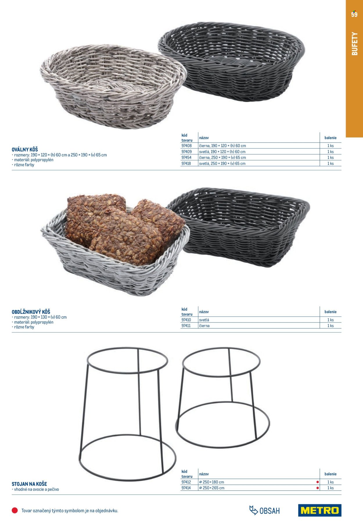 METRO leták - Gastro vybavenie a zariadenie (2025-02-01 - 2026-01-31) | 59