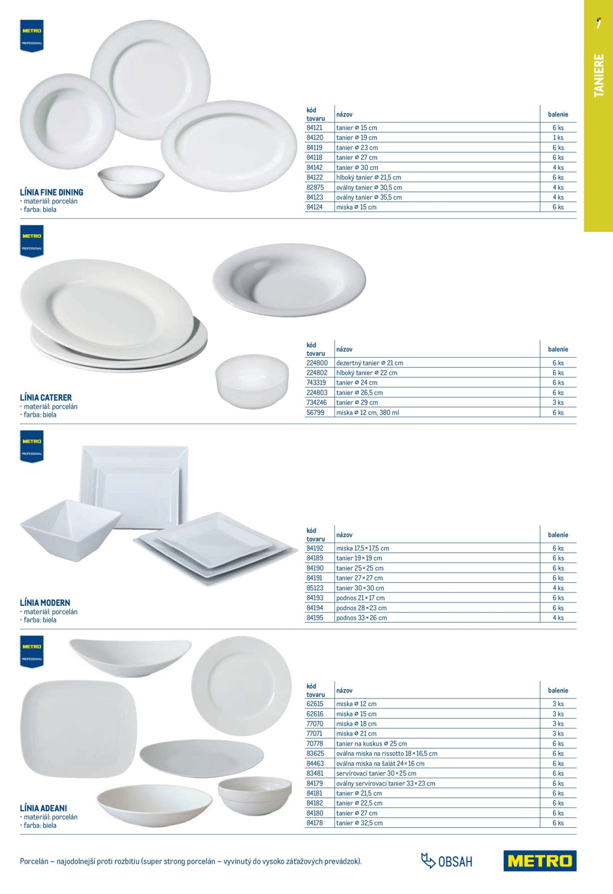 METRO leták - Gastro vybavenie a zariadenie (2025-02-01 - 2026-01-31) | 7