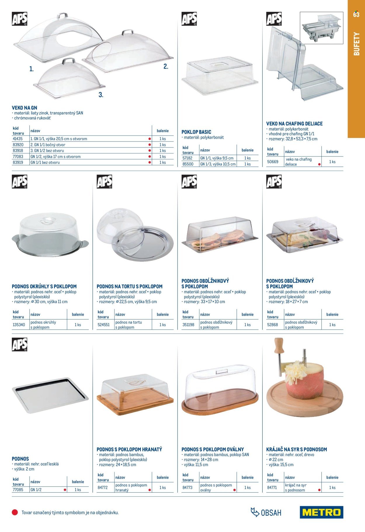 METRO leták - Gastro vybavenie a zariadenie (2025-02-01 - 2026-01-31) | 63