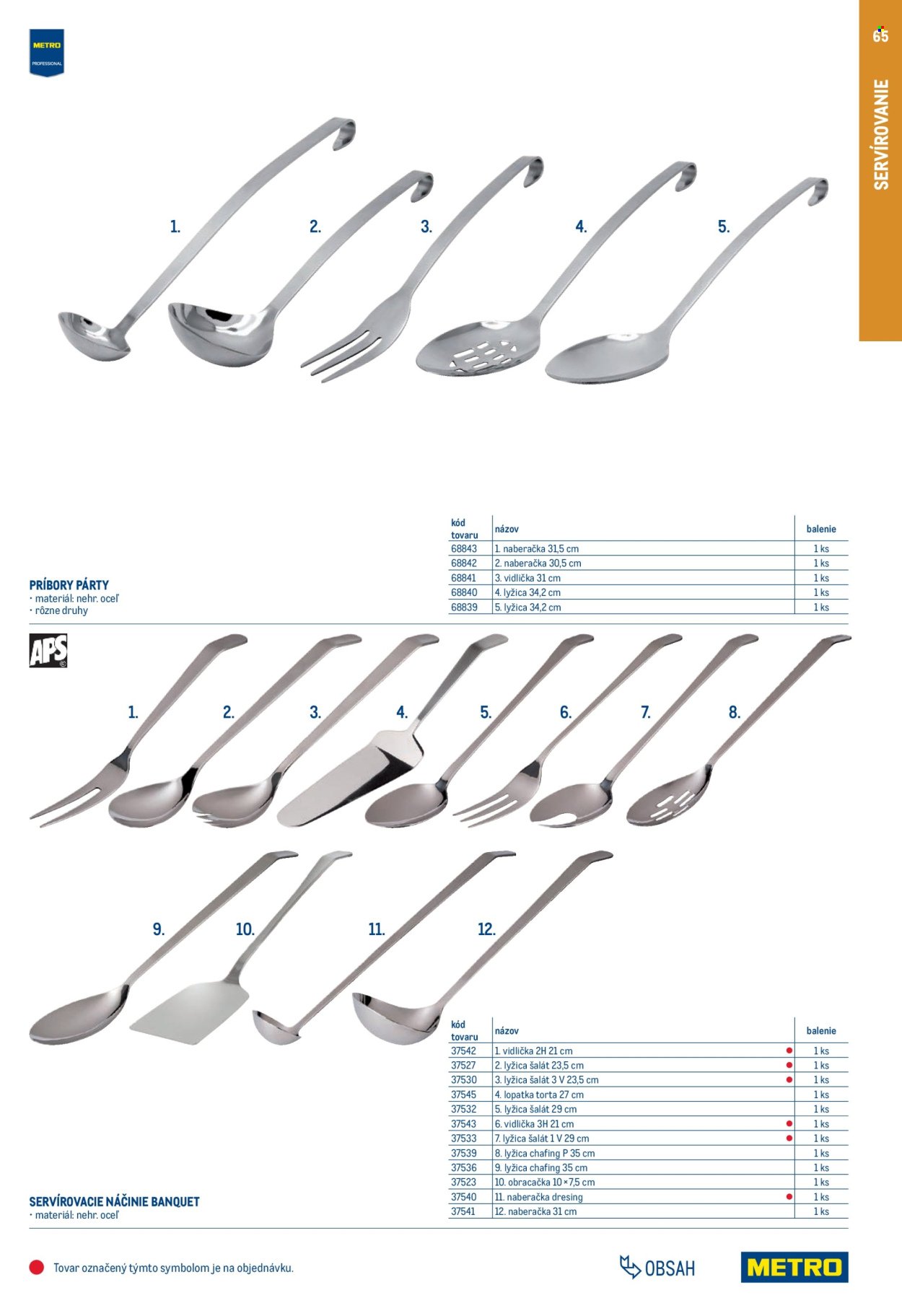 METRO leták - Gastro vybavenie a zariadenie (2025-02-01 - 2026-01-31) | 65