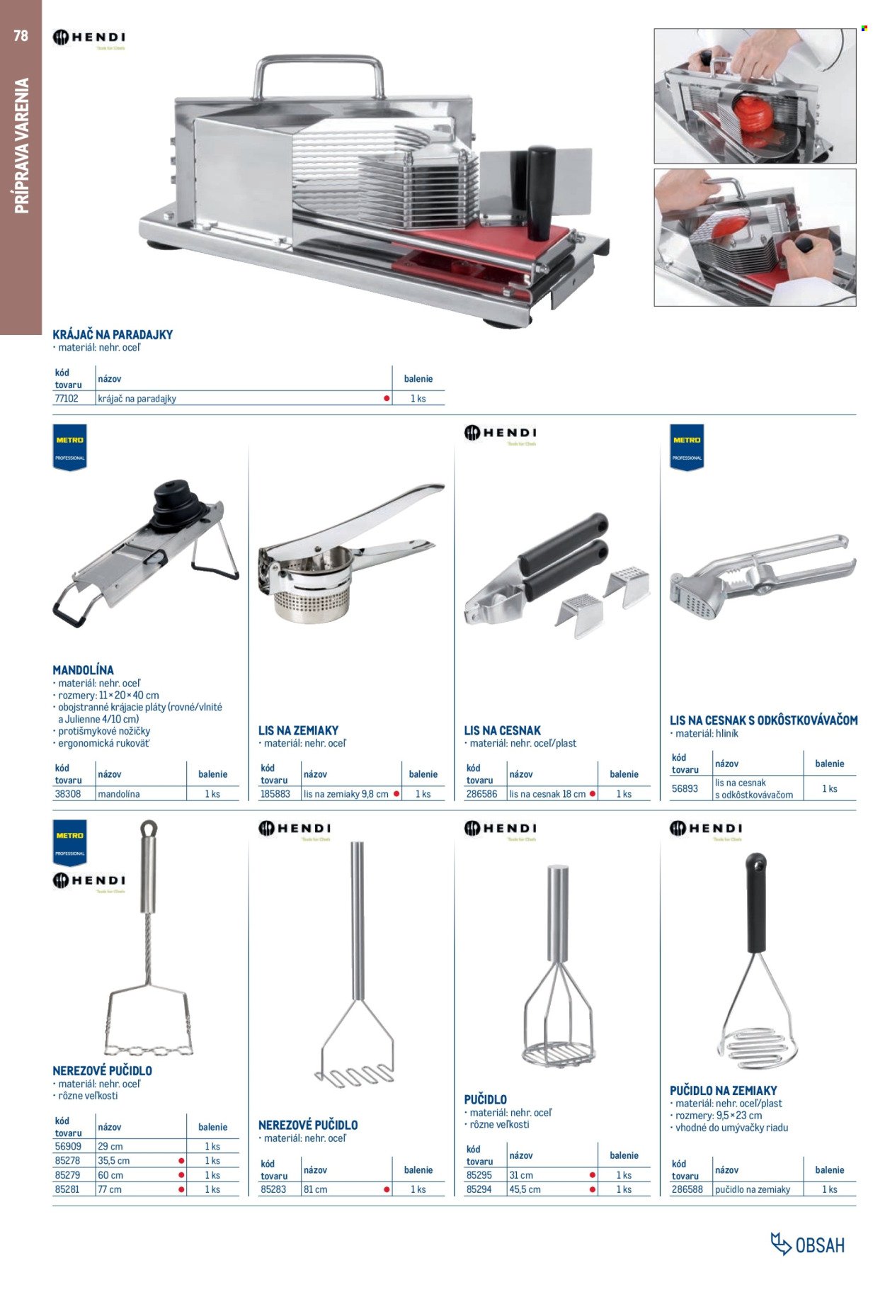 METRO leták - Gastro vybavenie a zariadenie (2025-02-01 - 2026-01-31) | 78