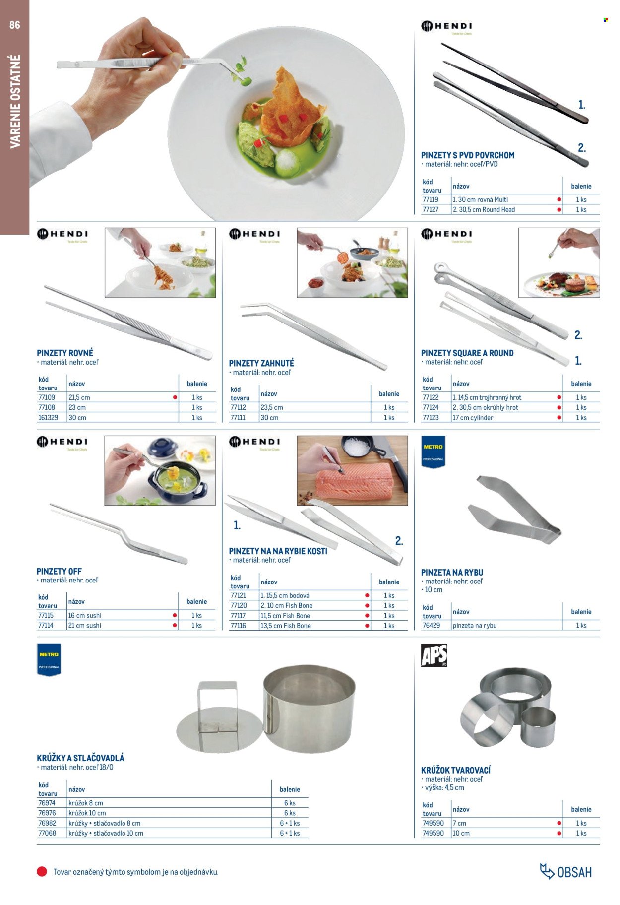 METRO leták - Gastro vybavenie a zariadenie (2025-02-01 - 2026-01-31) | 86
