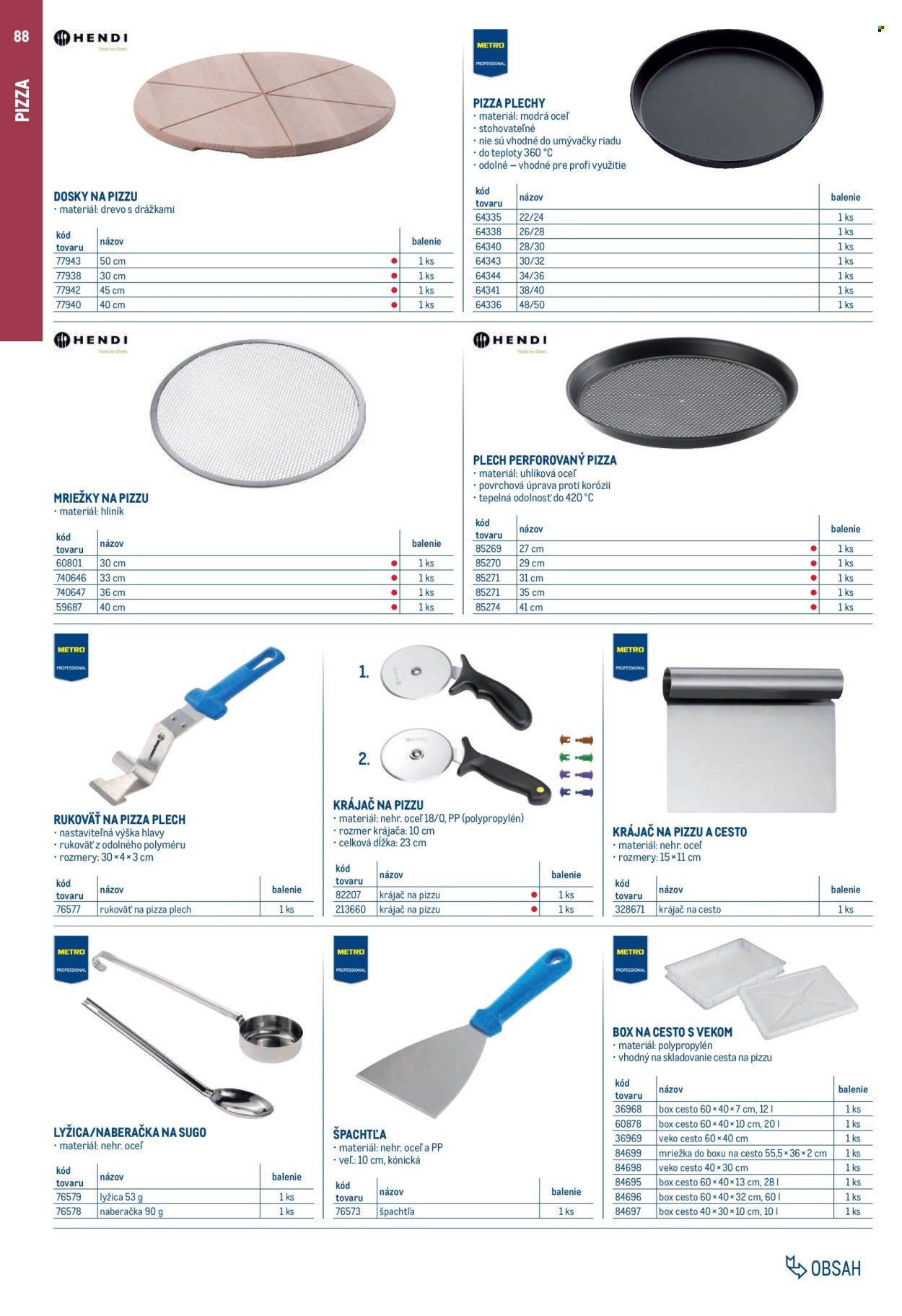 METRO leták - Gastro vybavenie a zariadenie (2025-02-01 - 2026-01-31) | 88
