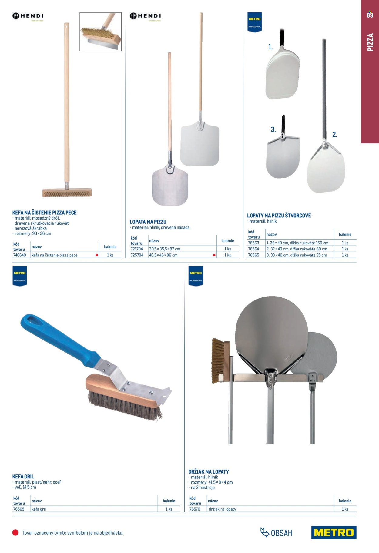 METRO leták - Gastro vybavenie a zariadenie (2025-02-01 - 2026-01-31) | 89