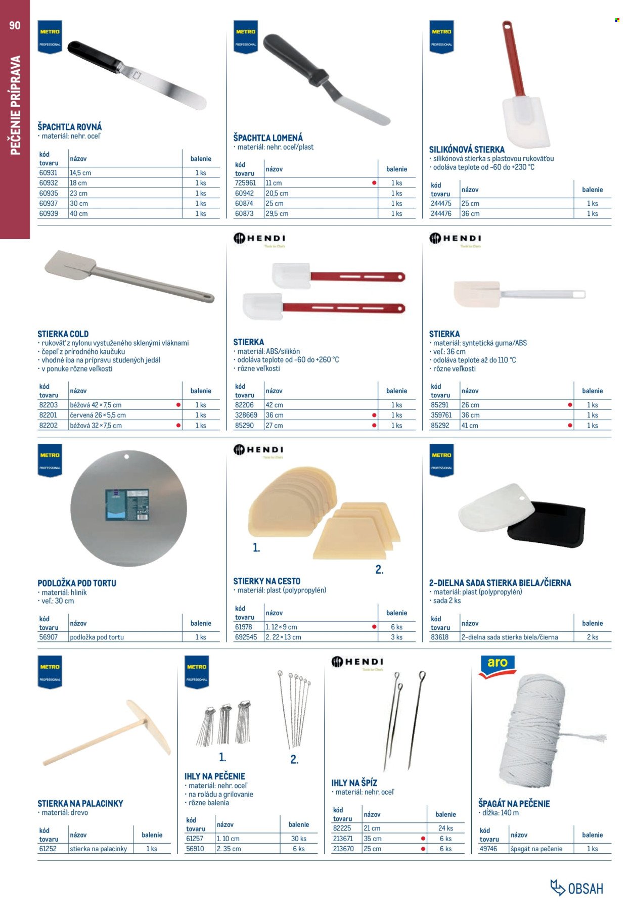 METRO leták - Gastro vybavenie a zariadenie (2025-02-01 - 2026-01-31) | 90