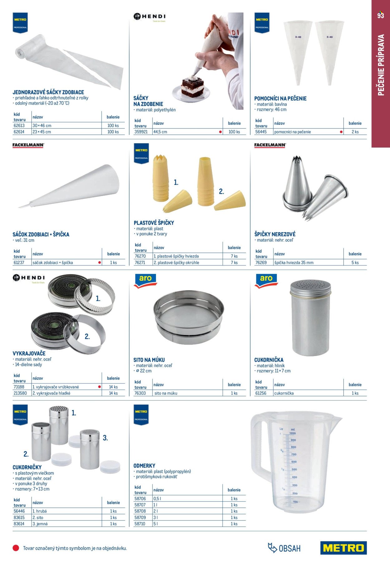 METRO leták - Gastro vybavenie a zariadenie (2025-02-01 - 2026-01-31) | 93