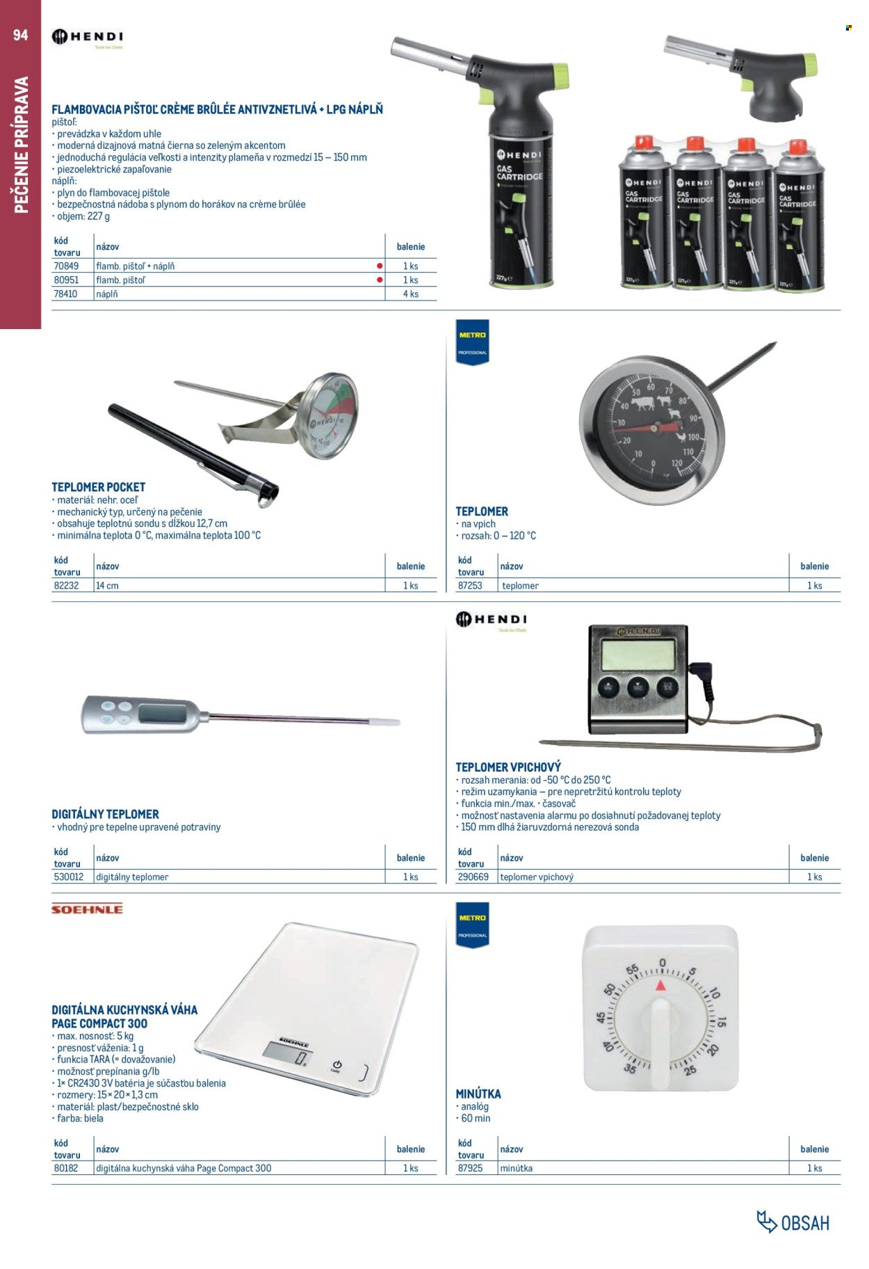 METRO leták - Gastro vybavenie a zariadenie (2025-02-01 - 2026-01-31) | 94