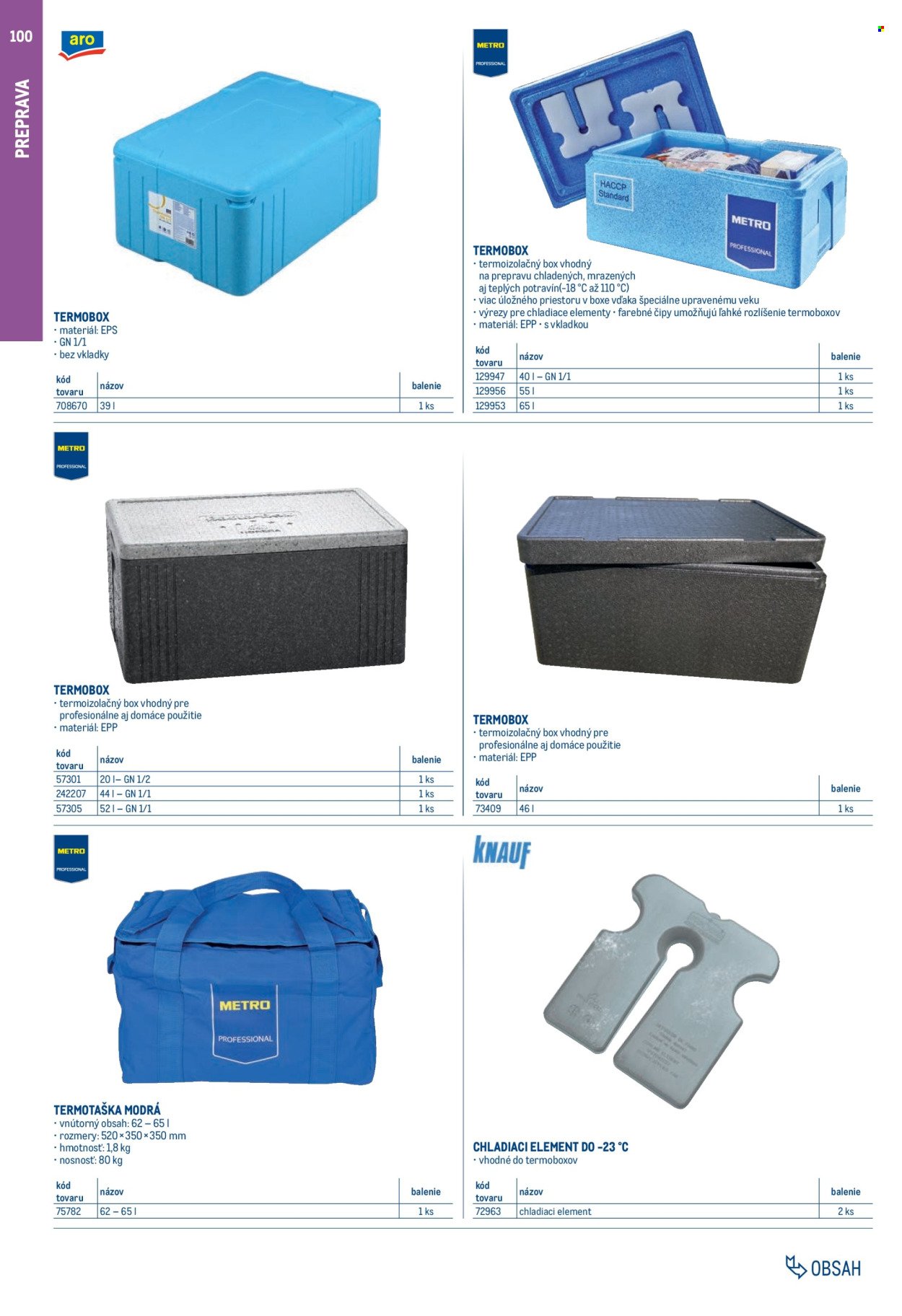 METRO leták - Gastro vybavenie a zariadenie (2025-02-01 - 2026-01-31) | 100