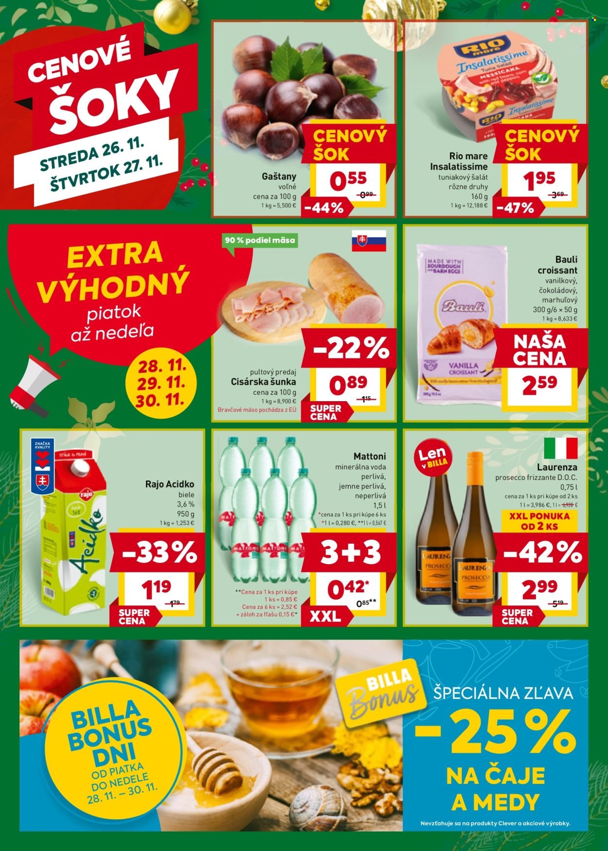 BILLA leták - Od stredy 26.11.2025 (2025-11-26 - 2025-12-02) | 20