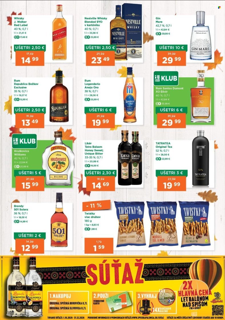 1DAY leták - Od štvrtka 8.10.2026