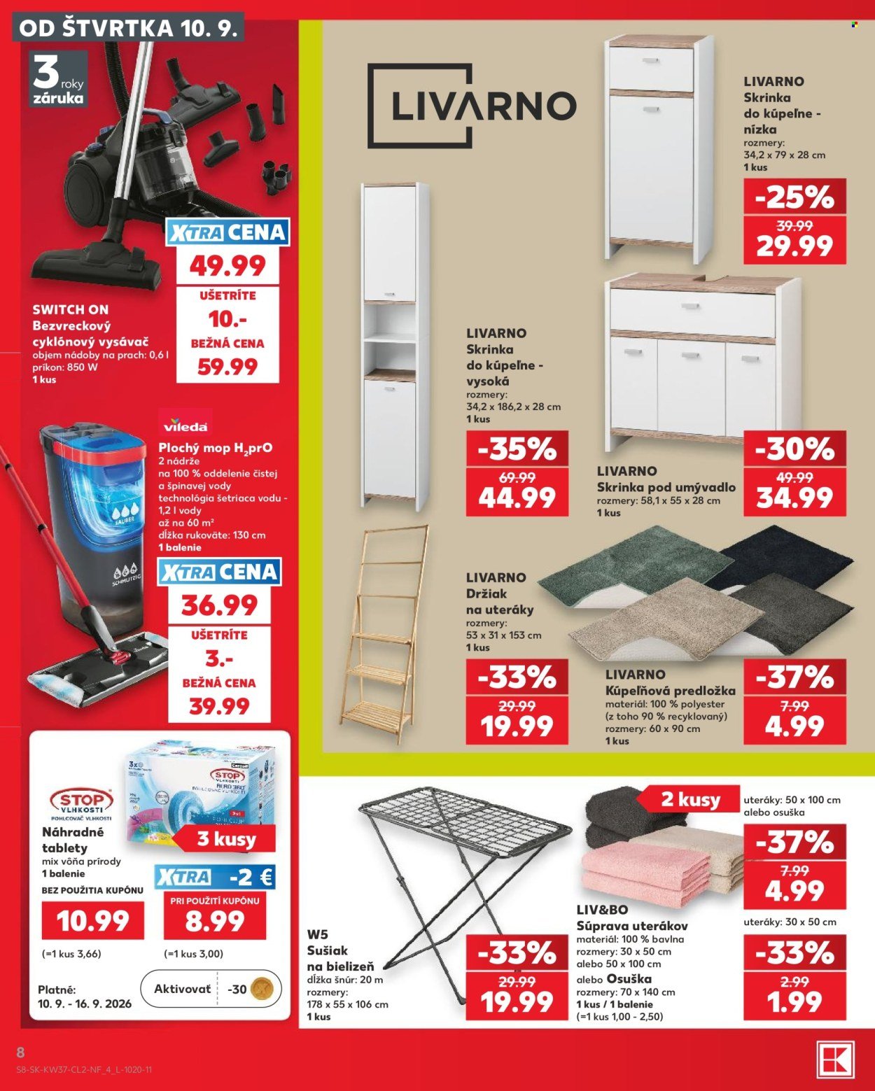 KAUFLAND leták - Od štvrtka 10.9.2026