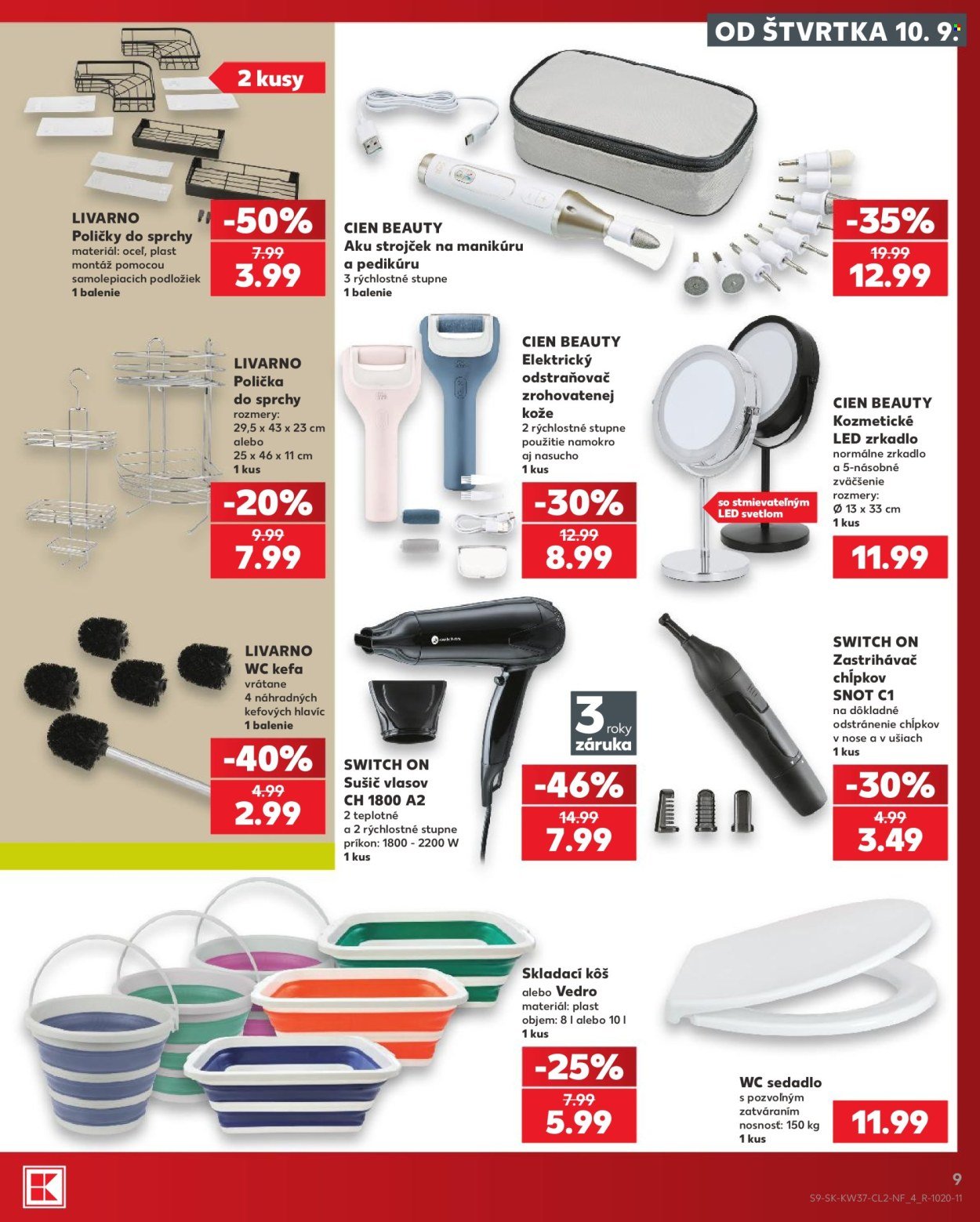 KAUFLAND leták - Od štvrtka 10.9.2026