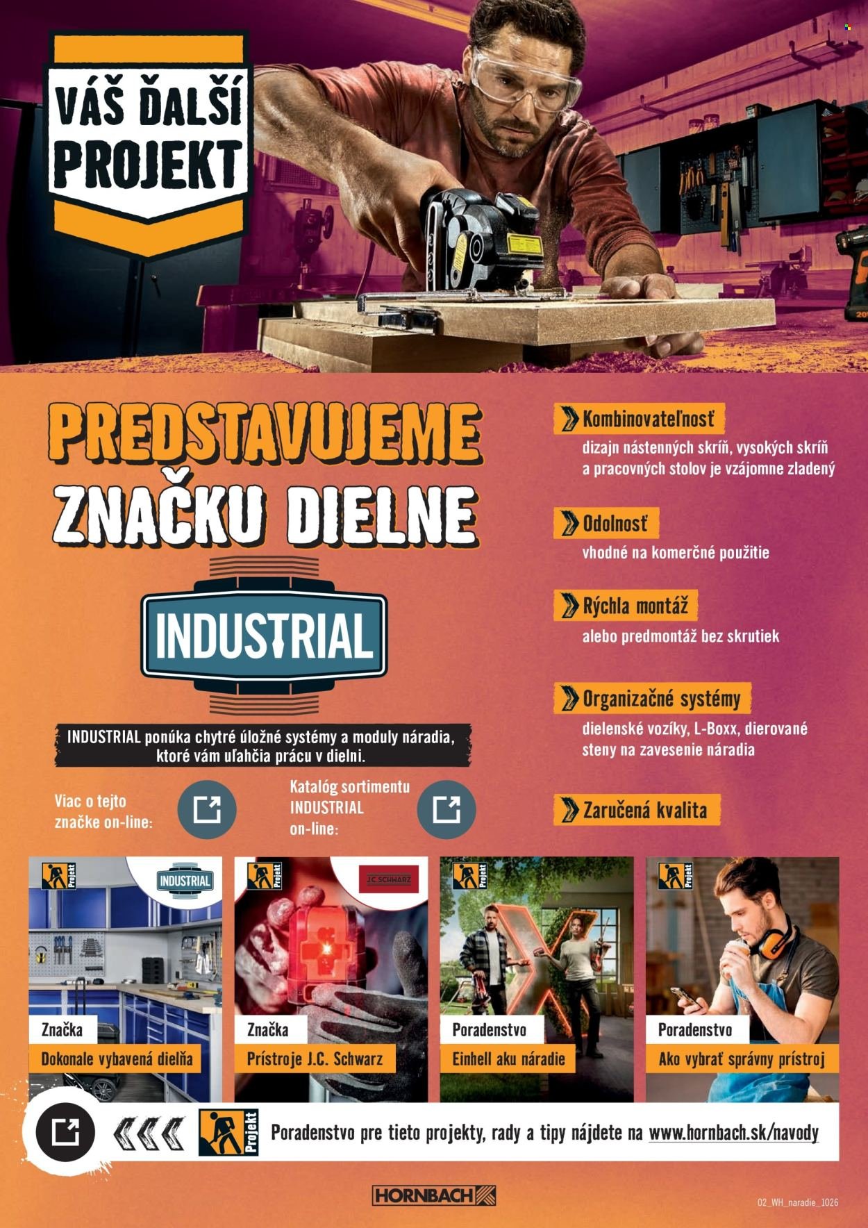 HORNBACH leták - Váš ďalší projekt - Náradie