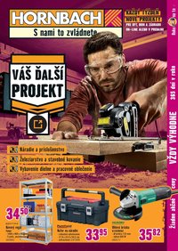 HORNBACH leták - Váš ďalší projekt - Náradie