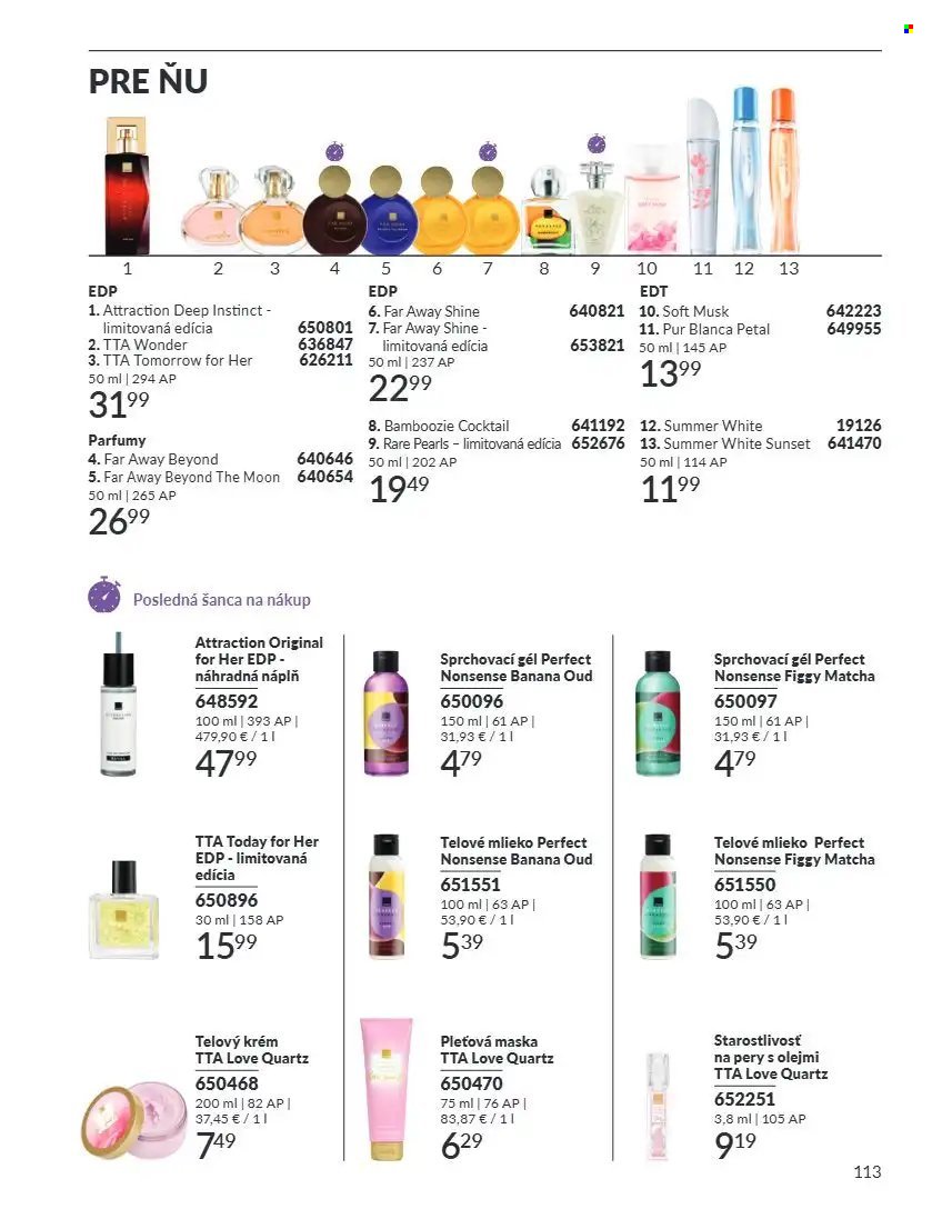 AVON leták - Od utorka 1.9.2026