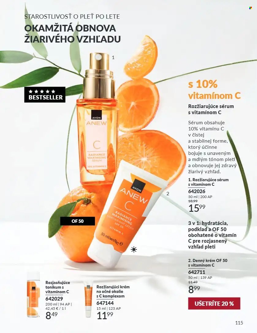 AVON leták - Od utorka 1.9.2026