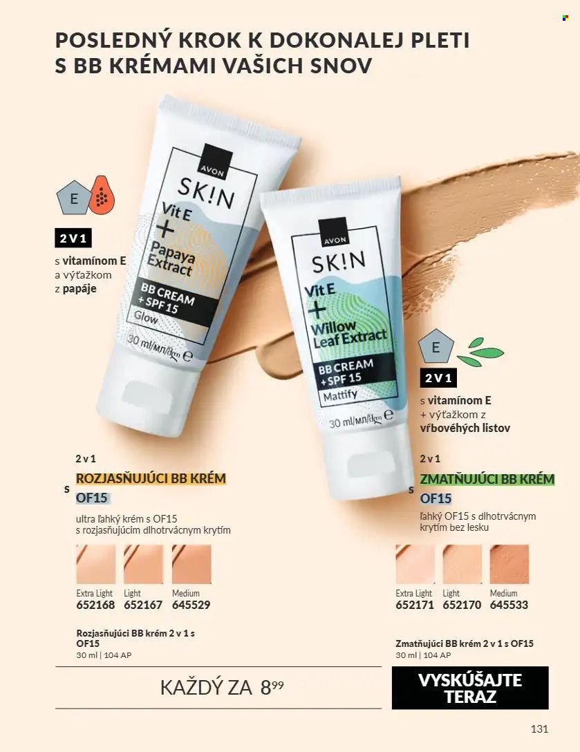 AVON leták - Od utorka 1.9.2026