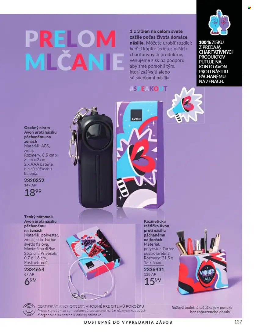AVON leták - Od utorka 1.9.2026