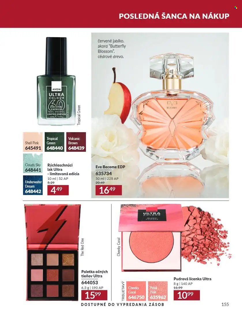 AVON leták - Od utorka 1.9.2026