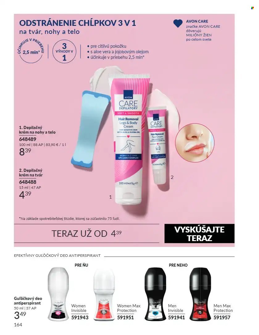 AVON leták - Od utorka 1.9.2026