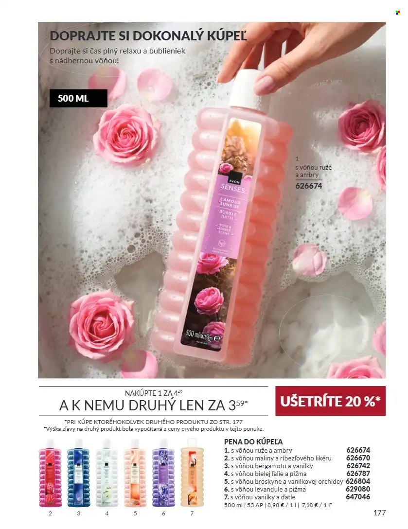 AVON leták - Od utorka 1.9.2026