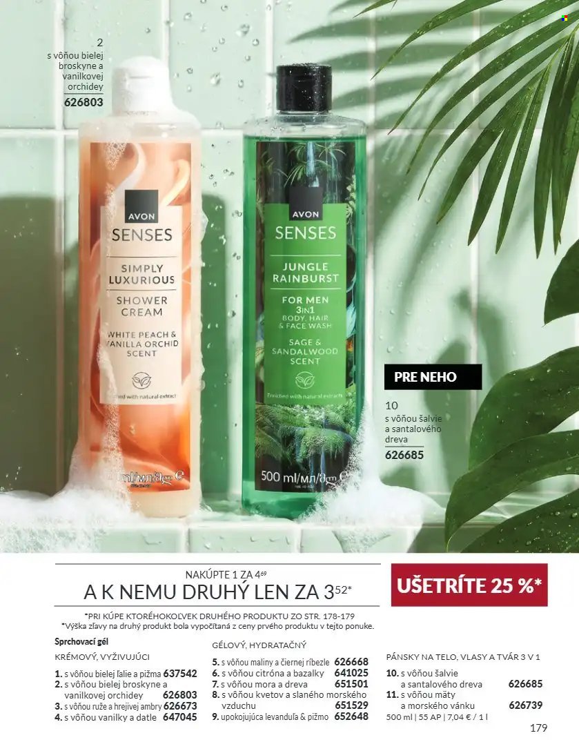 AVON leták - Od utorka 1.9.2026