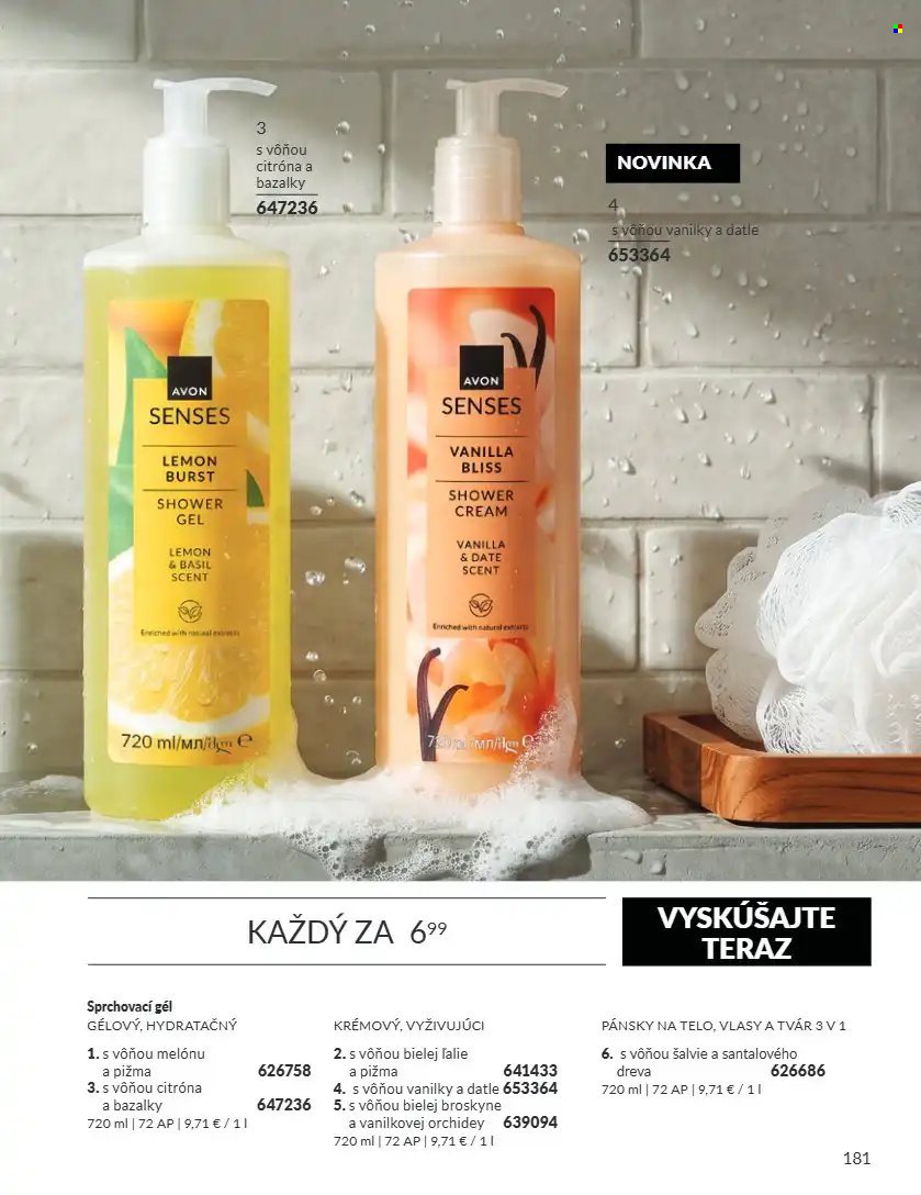 AVON leták - Od utorka 1.9.2026
