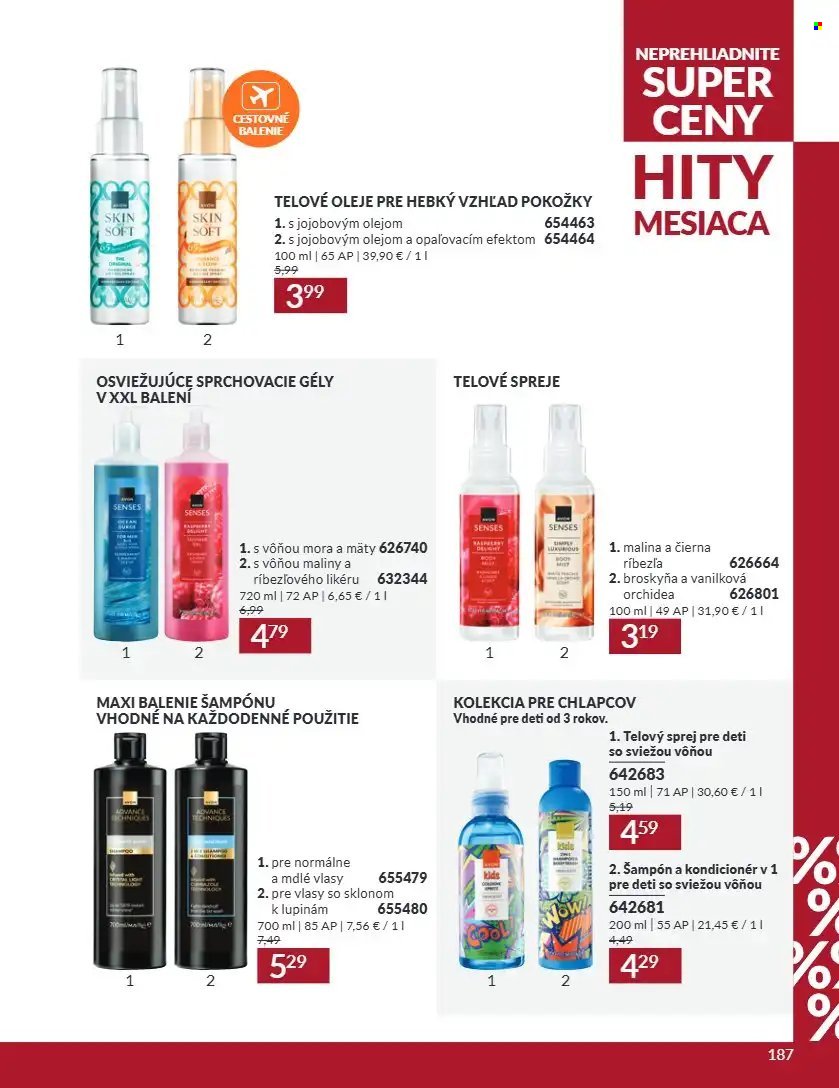 AVON leták - Od utorka 1.9.2026
