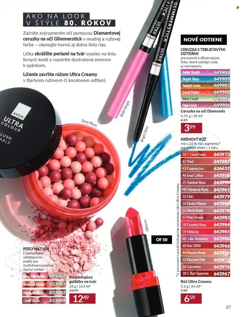 AVON leták - Od utorka 1.9.2026
