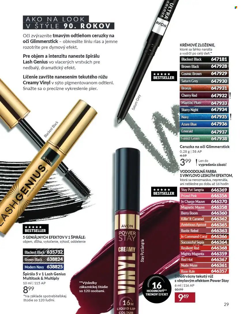 AVON leták - Od utorka 1.9.2026