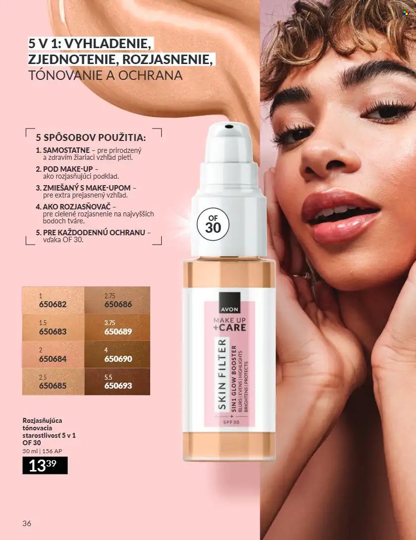 AVON leták - Od utorka 1.9.2026