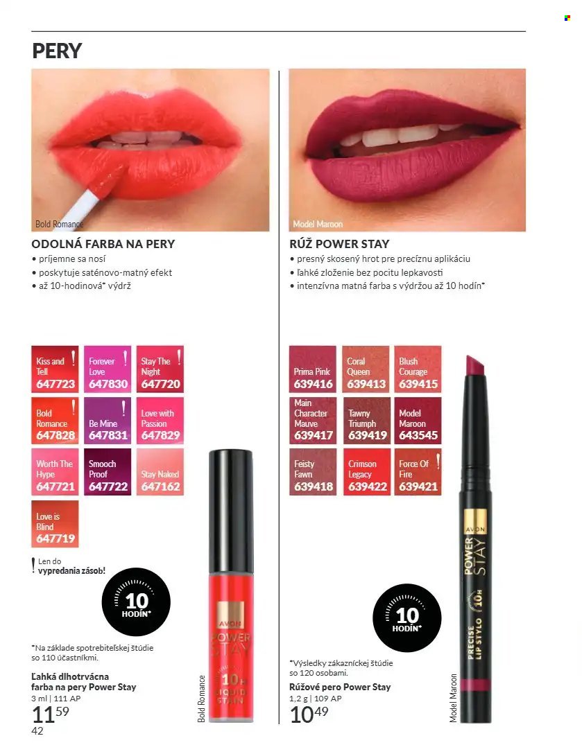 AVON leták - Od utorka 1.9.2026