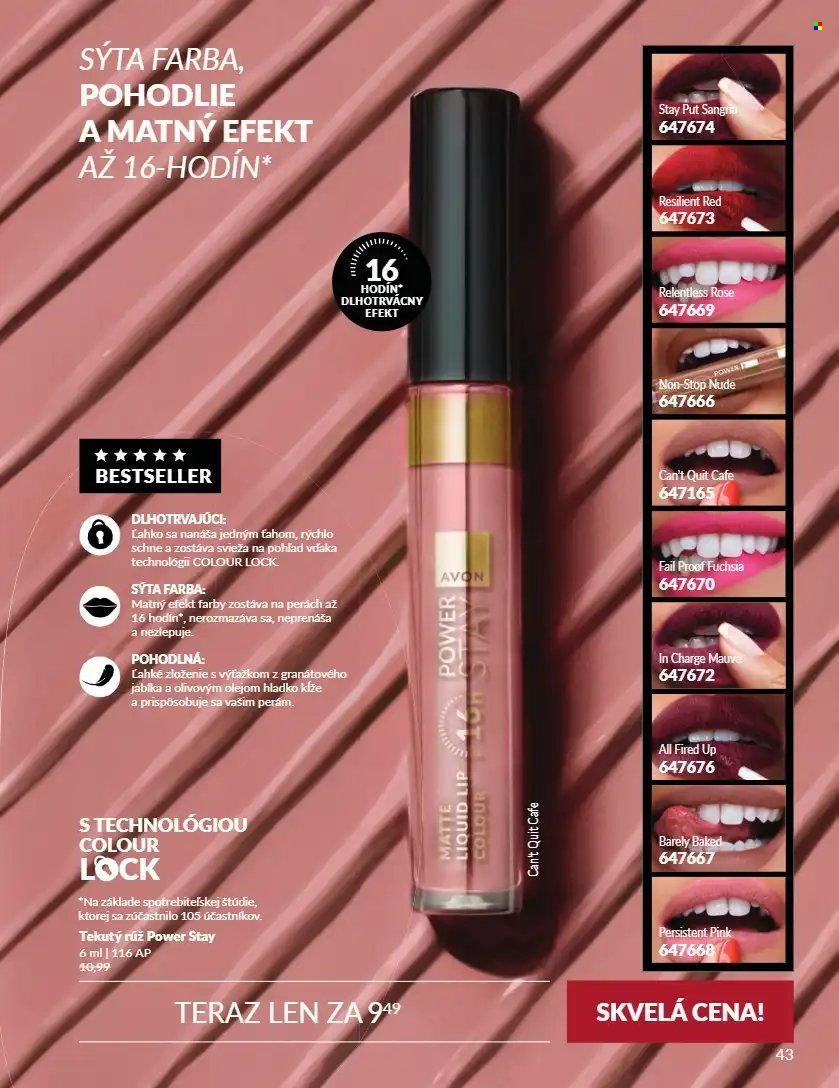 AVON leták - Od utorka 1.9.2026