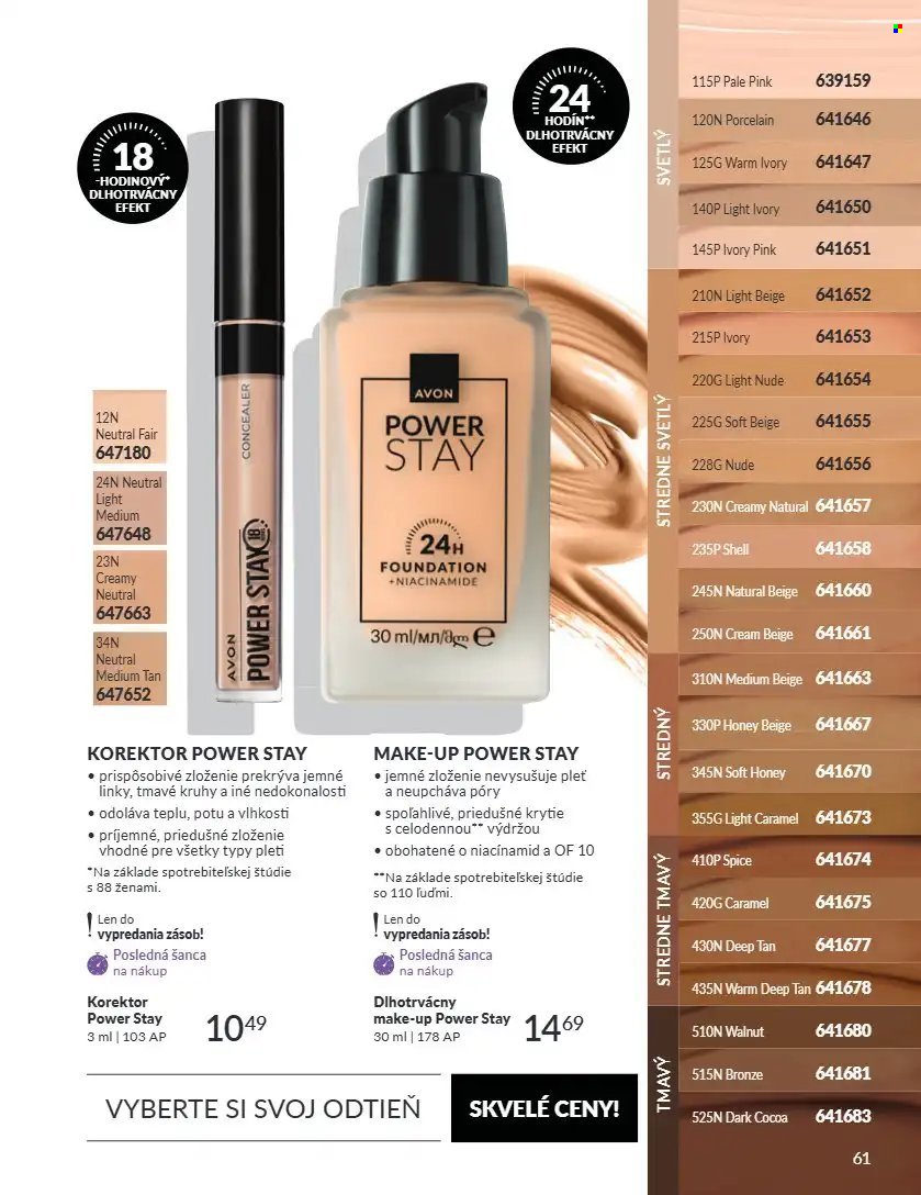 AVON leták - Od utorka 1.9.2026
