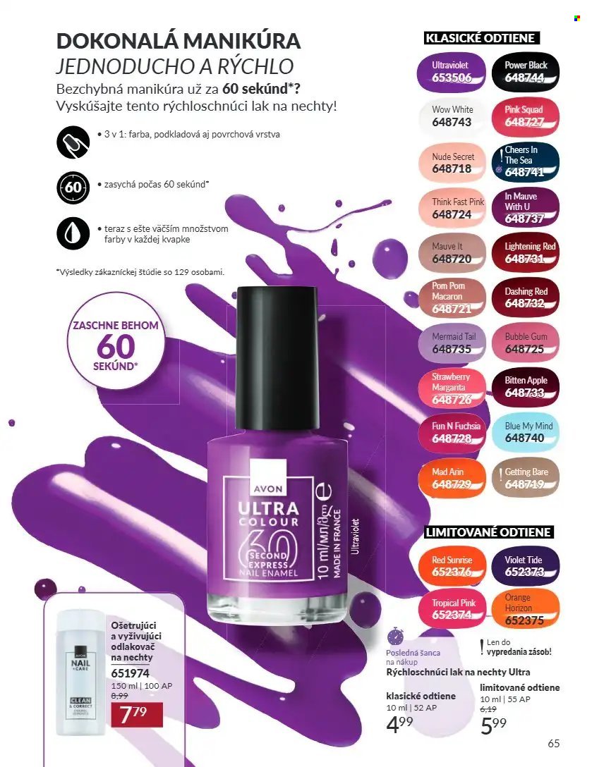 AVON leták - Od utorka 1.9.2026