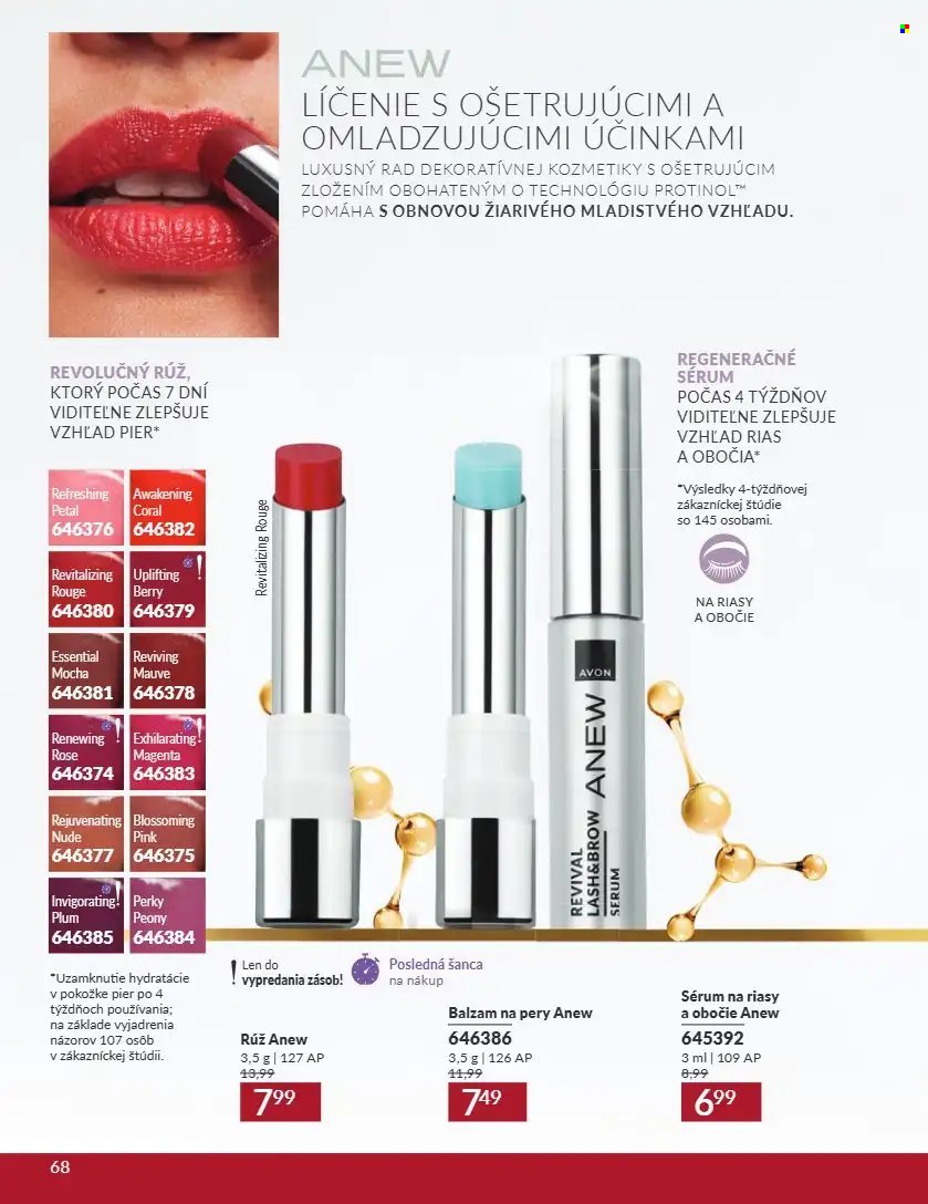 AVON leták - Od utorka 1.9.2026